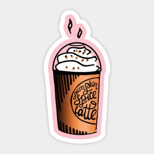 Pumpkin Spice Shaker Sticker